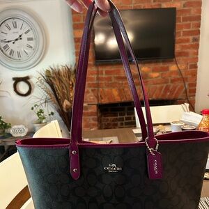 Coach large tote